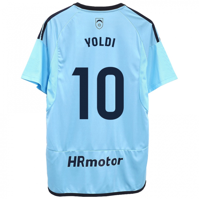 Homem Camisola Ander Yoldi #10 Azul Alternativa 2023/24 Camisa