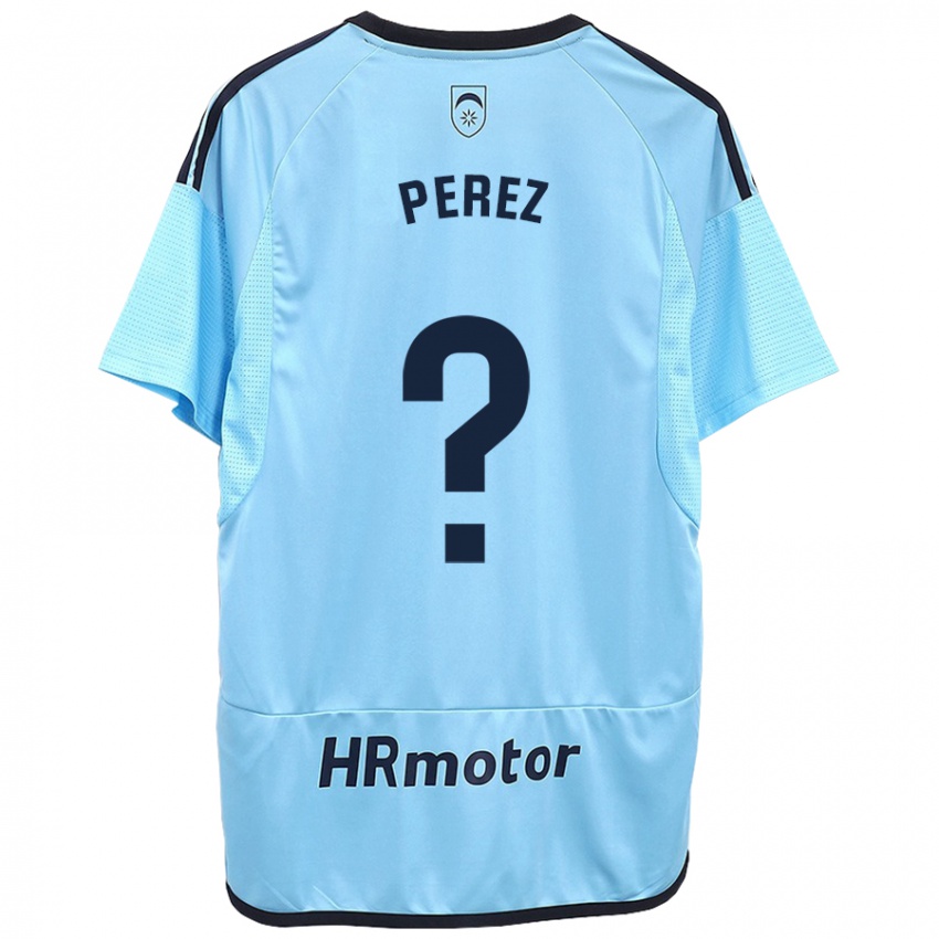 Homem Camisola Bruno Perez #0 Azul Alternativa 2023/24 Camisa