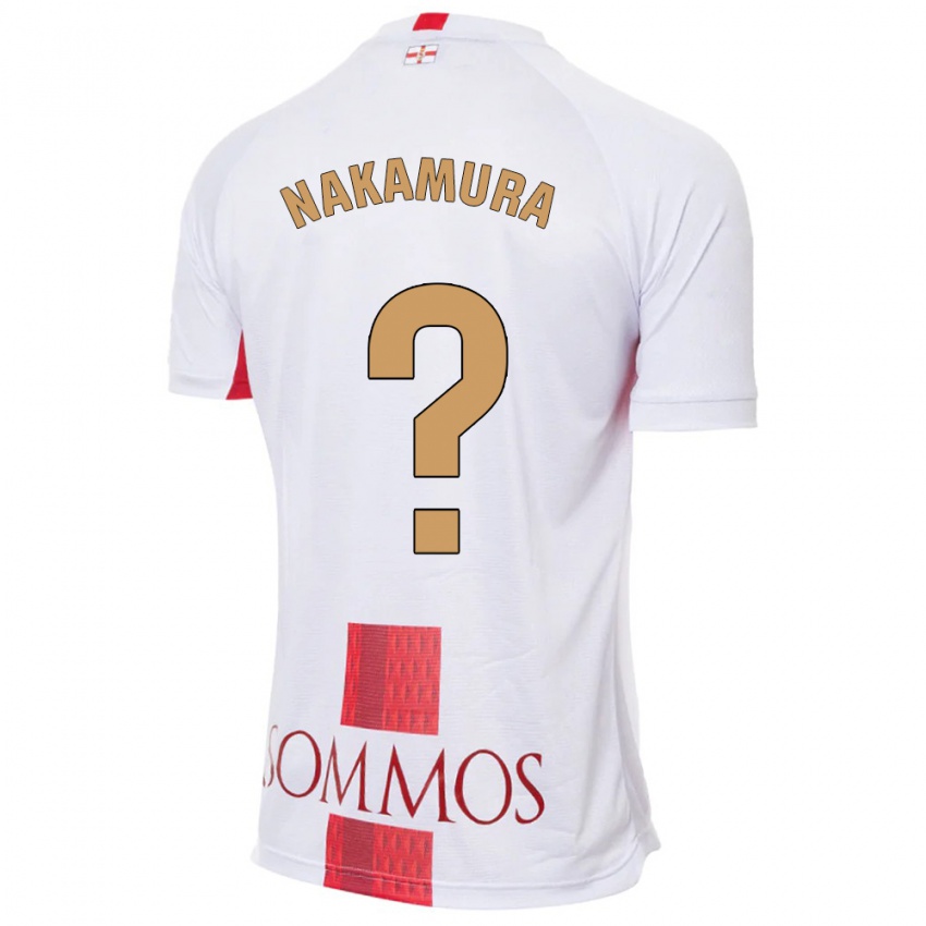 Homem Camisola Togo Nakamura #0 Branco Alternativa 2023/24 Camisa