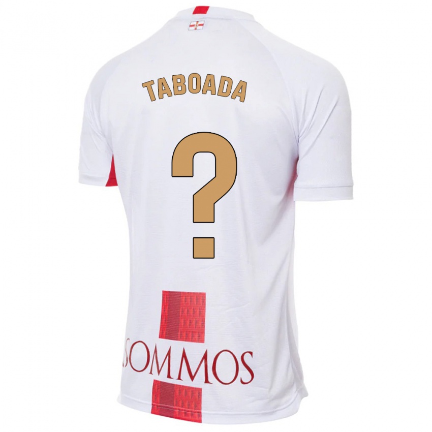 Homem Camisola Héctor Taboada #0 Branco Alternativa 2023/24 Camisa