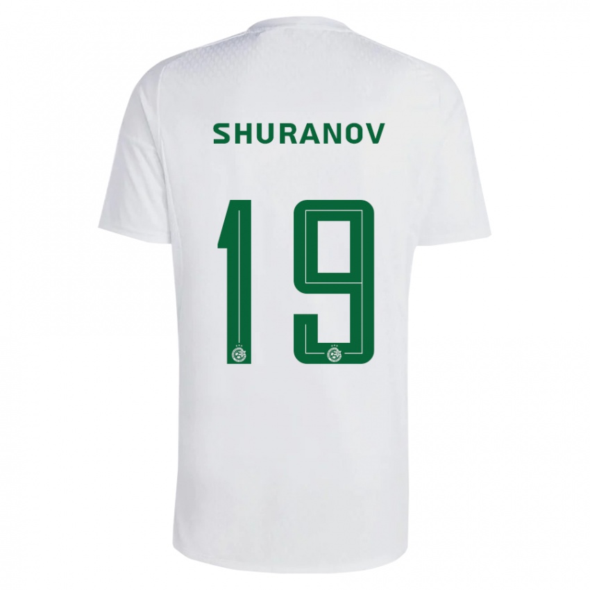 Homem Camisola Erik Shuranov #19 Azul Esverdeado Alternativa 2023/24 Camisa