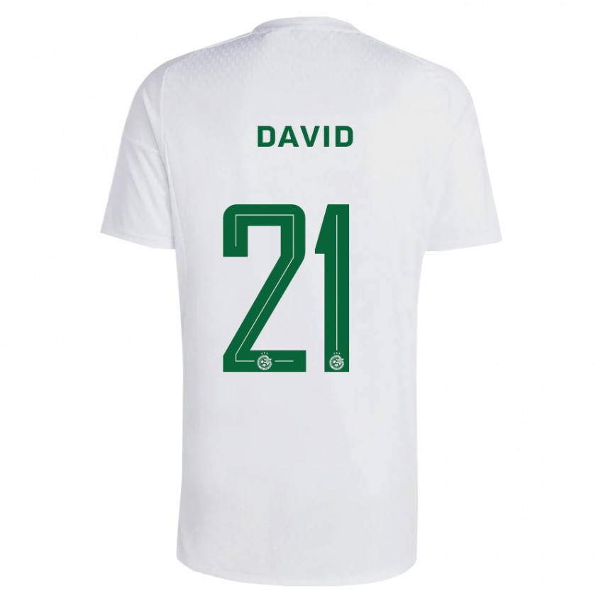 Homem Camisola Dean David #21 Azul Esverdeado Alternativa 2023/24 Camisa