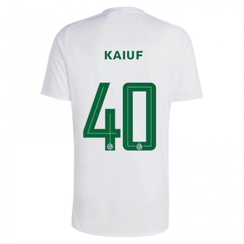 Homem Camisola Sharif Kaiuf #40 Azul Esverdeado Alternativa 2023/24 Camisa