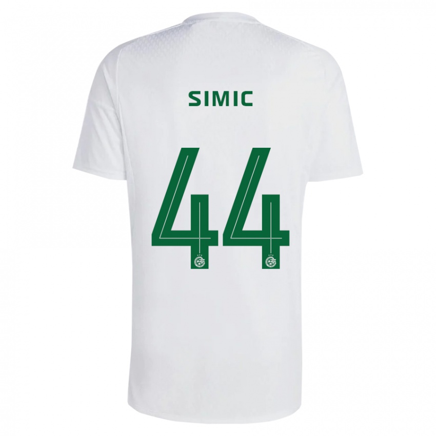 Homem Camisola Lorenco Simic #44 Azul Esverdeado Alternativa 2023/24 Camisa