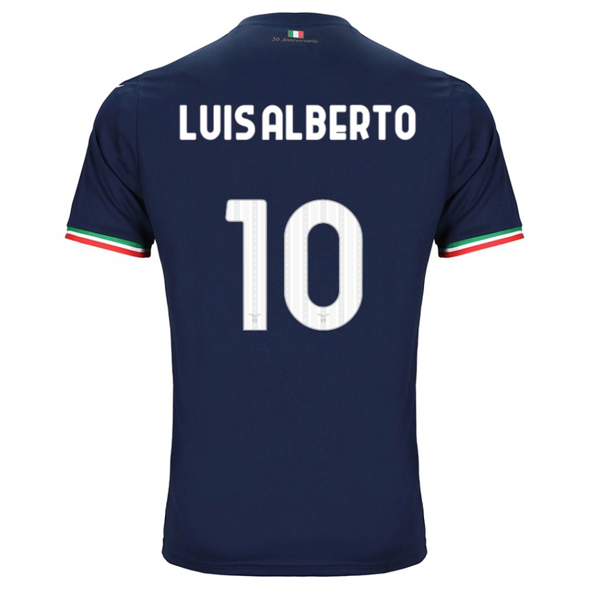 Homem Camisola Luis Alberto #10 Marinha Alternativa 2023/24 Camisa