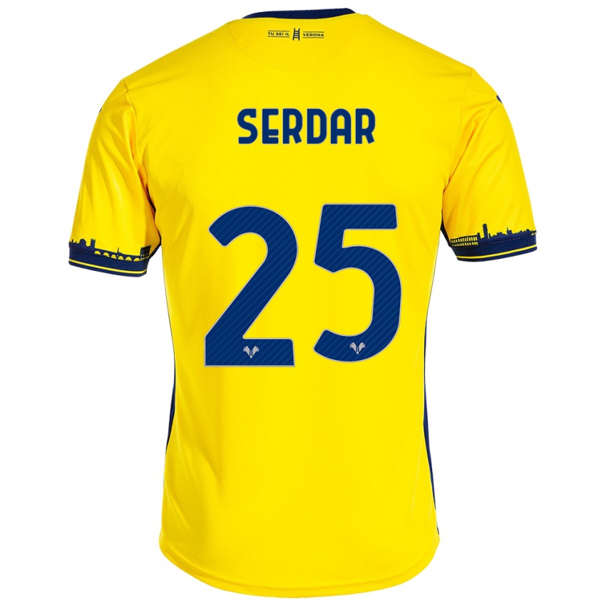 Homem Camisola Suat Serdar #25 Amarelo Alternativa 2023/24 Camisa