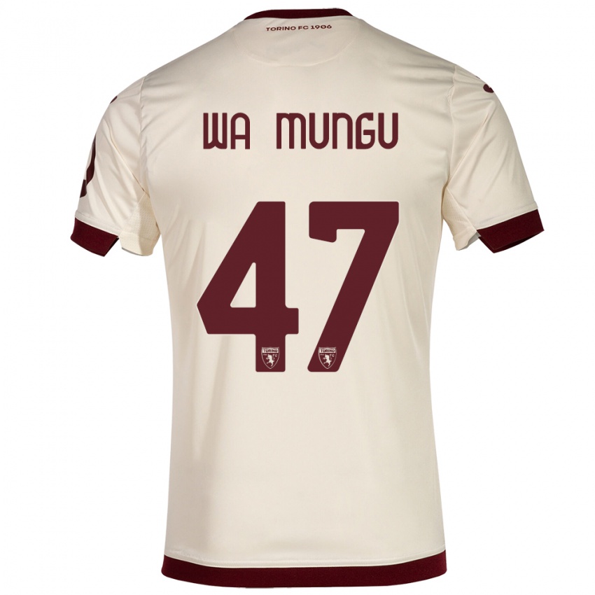 Homem Camisola Vimoj Muntu Wa Mungu #47 Champanhe Alternativa 2023/24 Camisa