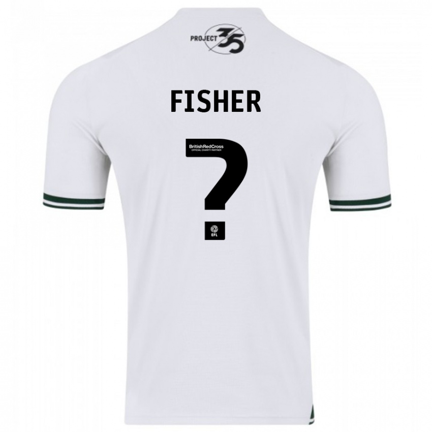 Homem Camisola Cole Fisher #0 Branco Alternativa 2023/24 Camisa
