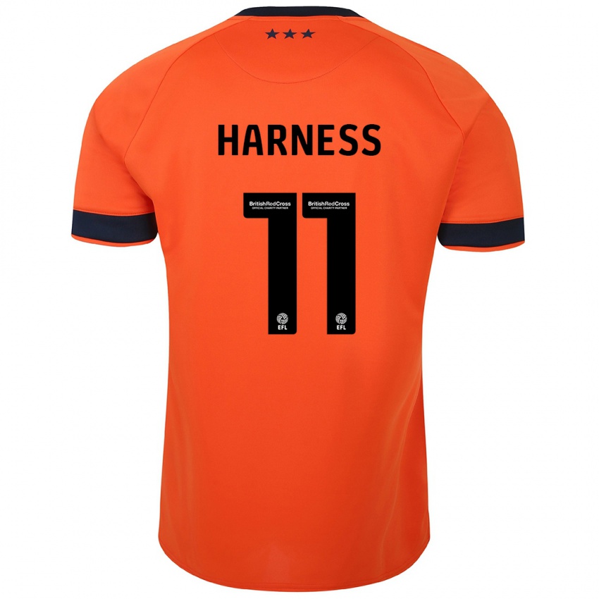 Homem Camisola Marcus Harness #11 Laranja Alternativa 2023/24 Camisa