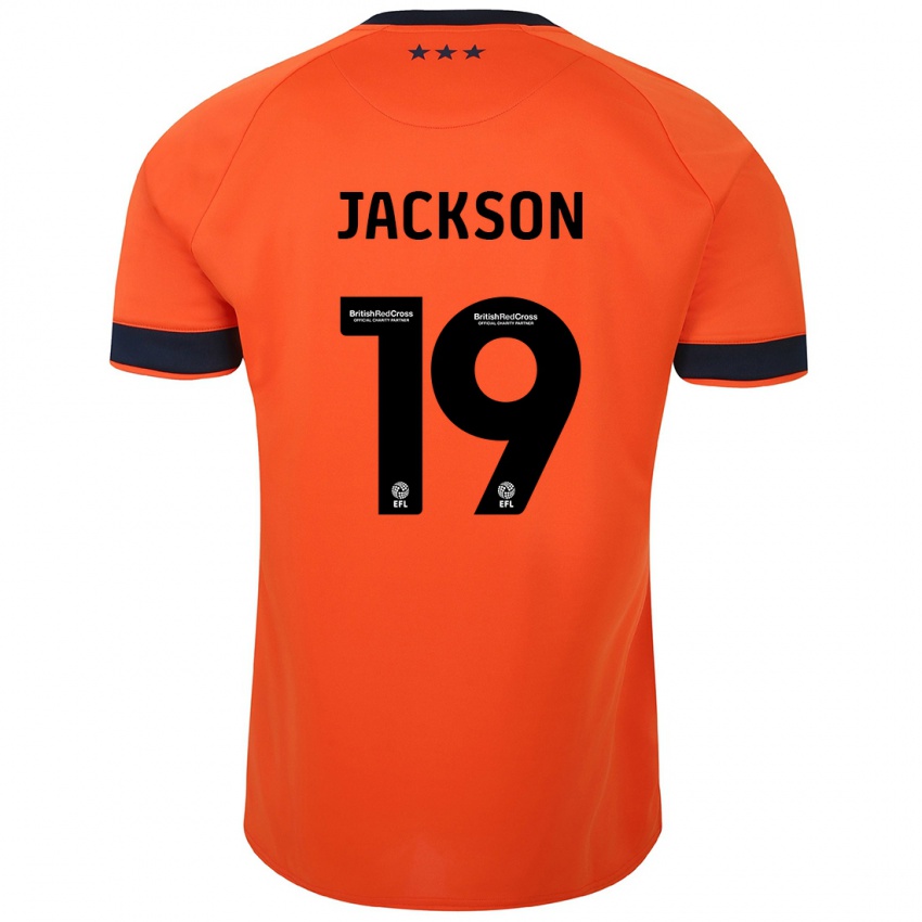 Homem Camisola Kayden Jackson #19 Laranja Alternativa 2023/24 Camisa