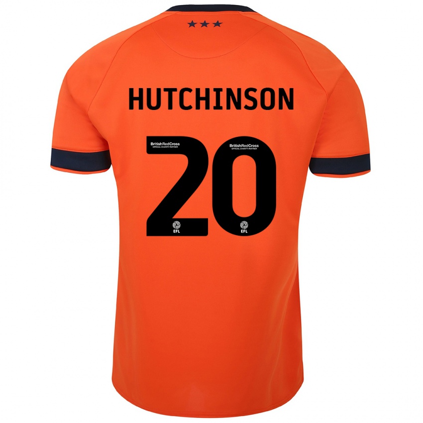 Homem Camisola Omari Hutchinson #20 Laranja Alternativa 2023/24 Camisa