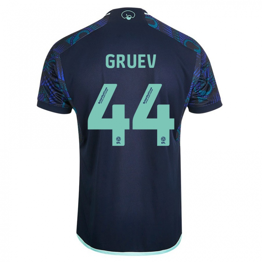 Homem Camisola Ilia Gruev #44 Azul Alternativa 2023/24 Camisa