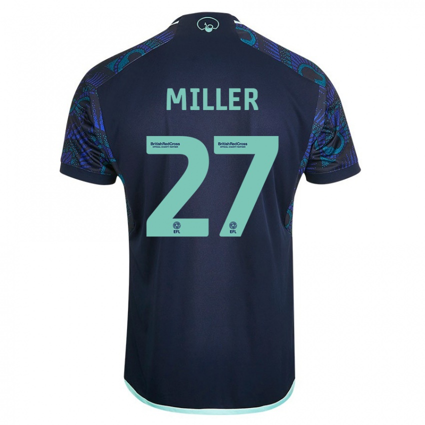 Homem Camisola Amari Miller #27 Azul Alternativa 2023/24 Camisa