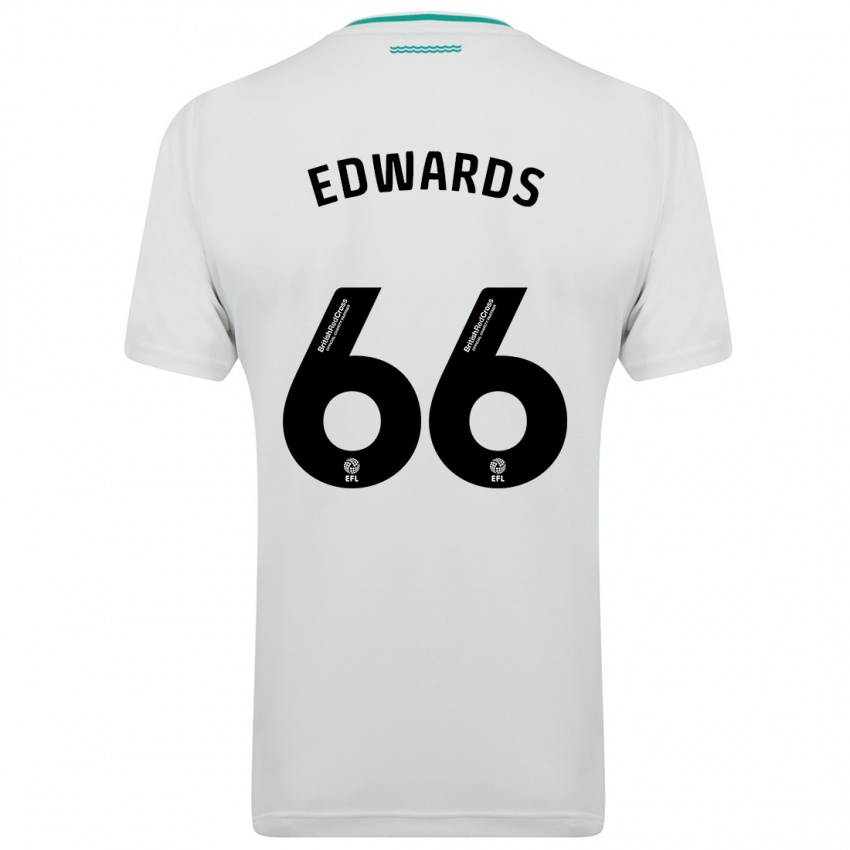 Homem Camisola Diamond Edwards #66 Branco Alternativa 2023/24 Camisa