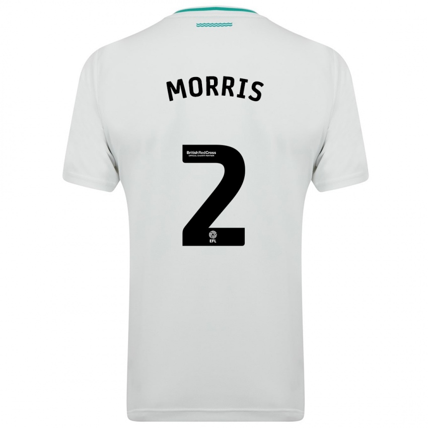 Homem Camisola Ella Morris #2 Branco Alternativa 2023/24 Camisa