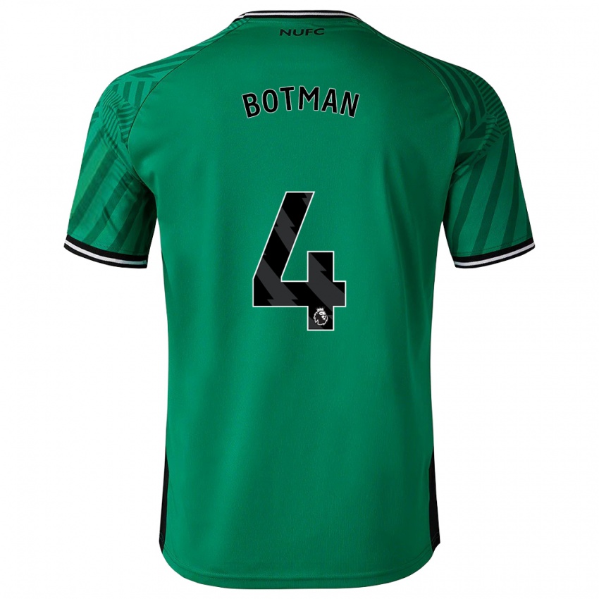 Homem Camisola Sven Botman #4 Verde Alternativa 2023/24 Camisa