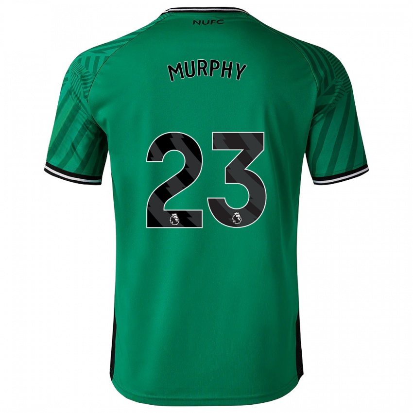 Homem Camisola Jacob Murphy #23 Verde Alternativa 2023/24 Camisa