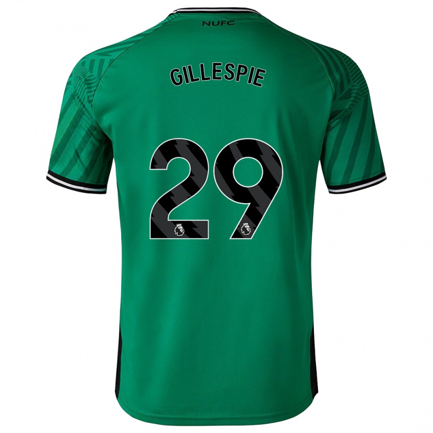 Homem Camisola Mark Gillespie #29 Verde Alternativa 2023/24 Camisa