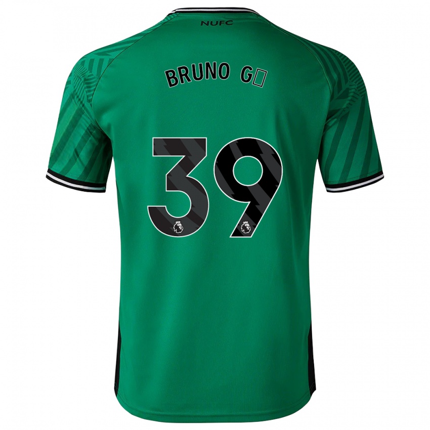 Homem Camisola Bruno Guimaraes #39 Verde Alternativa 2023/24 Camisa
