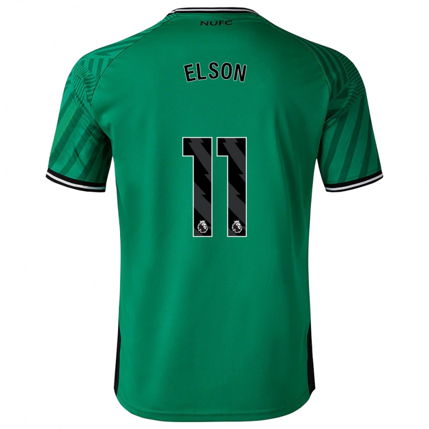 Homem Camisola Kacie Elson #11 Verde Alternativa 2023/24 Camisa