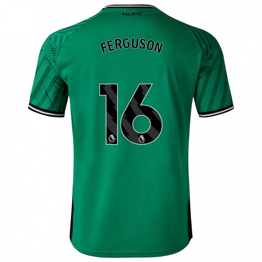 Homem Camisola Becky Ferguson #16 Verde Alternativa 2023/24 Camisa