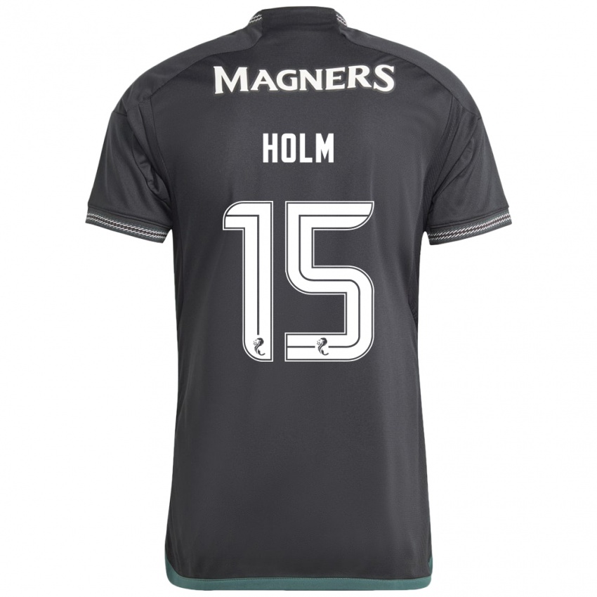 Homem Camisola Odin Thiago Holm #15 Preto Alternativa 2023/24 Camisa