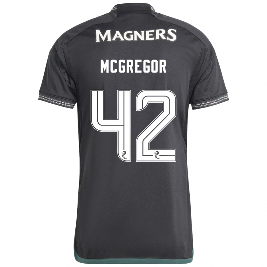 Homem Camisola Callum Mcgregor #42 Preto Alternativa 2023/24 Camisa