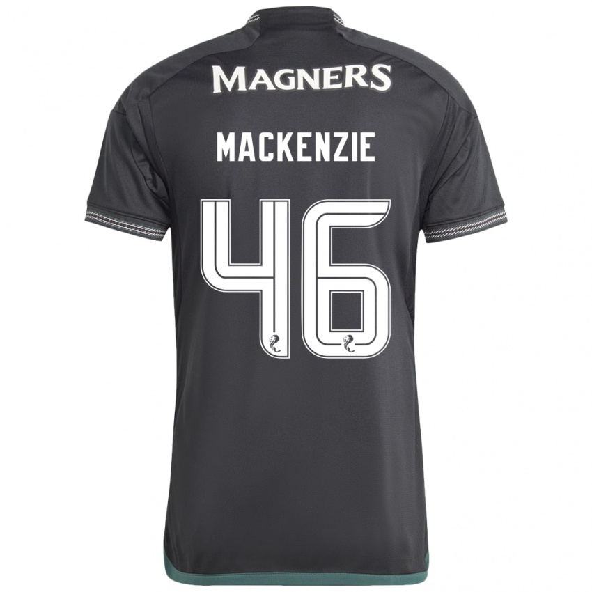 Homem Camisola Magnus Mackenzie #46 Preto Alternativa 2023/24 Camisa