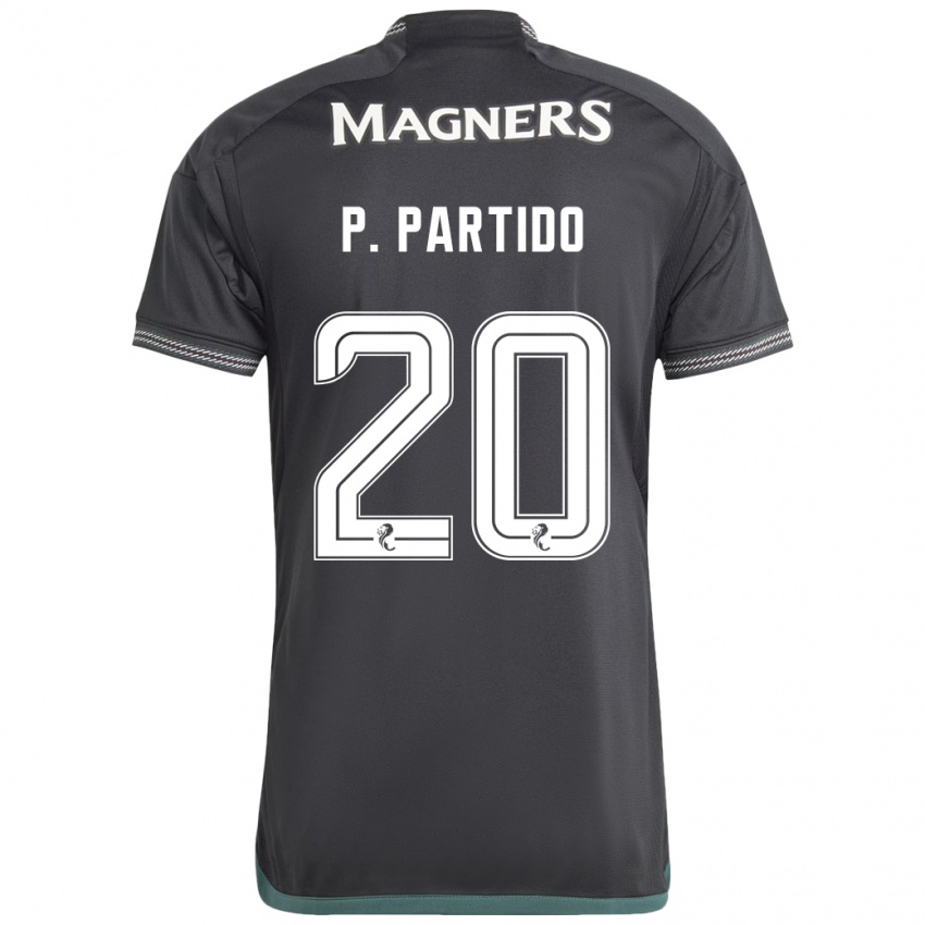 Homem Camisola Paula Partido #20 Preto Alternativa 2023/24 Camisa