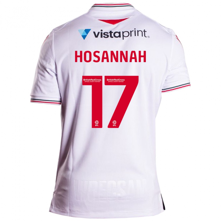 Homem Camisola Bryce Hosannah #17 Branco Alternativa 2023/24 Camisa