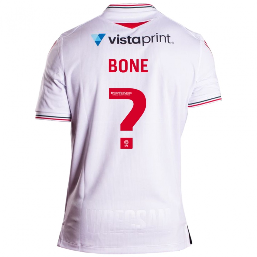 Homem Camisola Kai Bone #0 Branco Alternativa 2023/24 Camisa