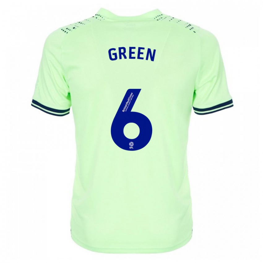 Homem Camisola Isabel Green #6 Marinha Alternativa 2023/24 Camisa