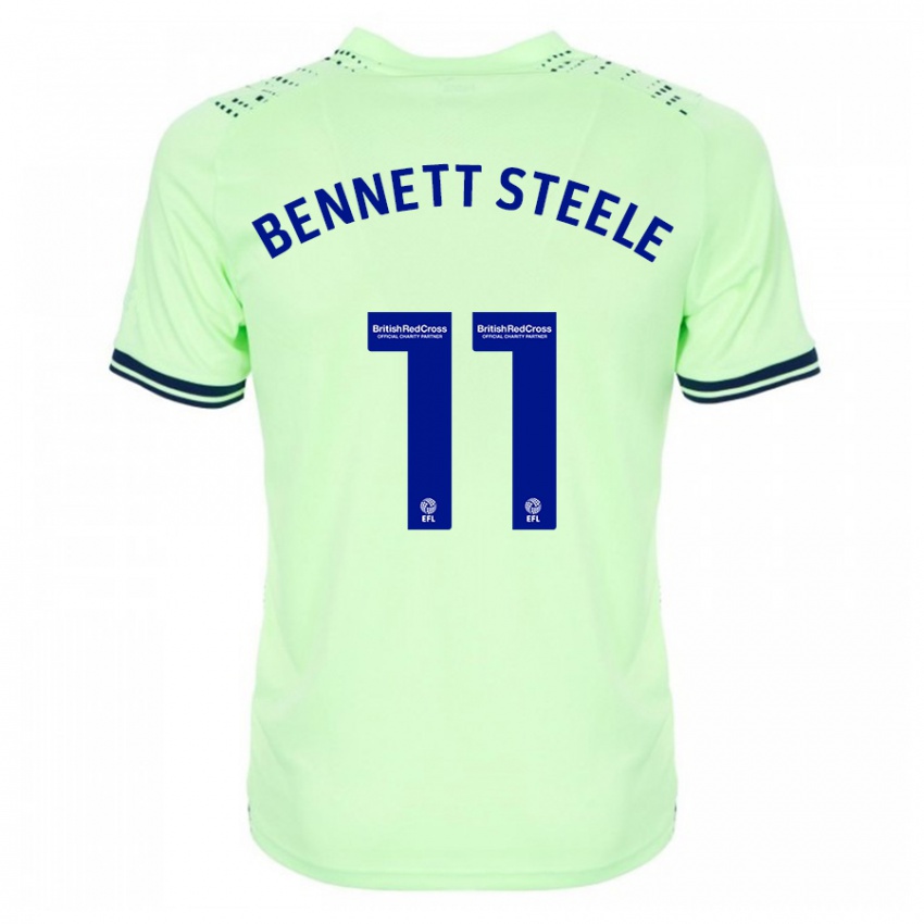 Homem Camisola Lizzie Bennett-Steele #11 Marinha Alternativa 2023/24 Camisa