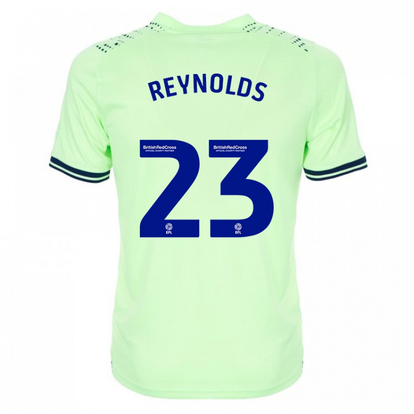 Homem Camisola Taylor Reynolds #23 Marinha Alternativa 2023/24 Camisa