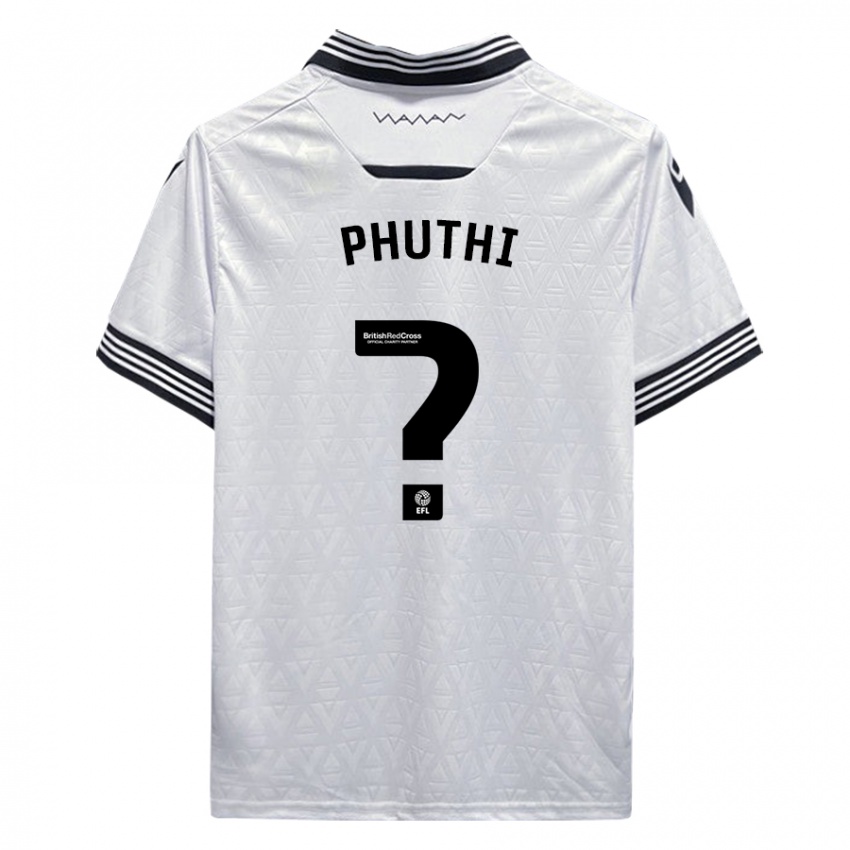 Homem Camisola Joey Phuthi #0 Branco Alternativa 2023/24 Camisa