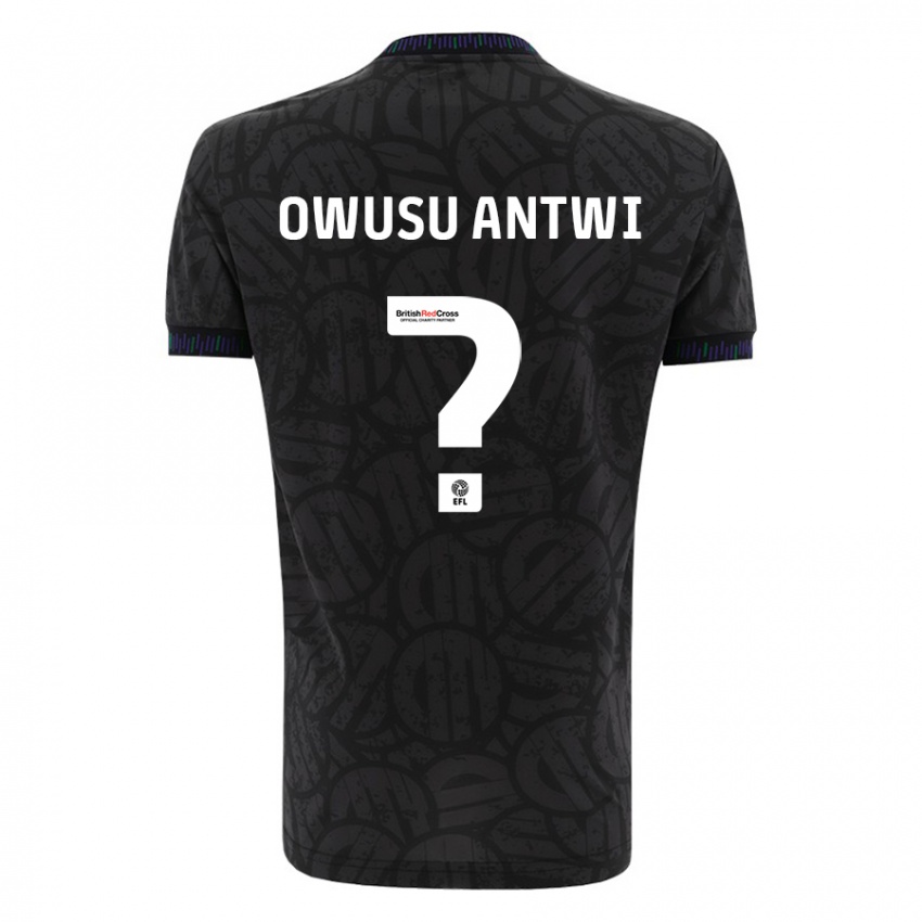 Homem Camisola Filbert Owusu-Antwi #0 Preto Alternativa 2023/24 Camisa