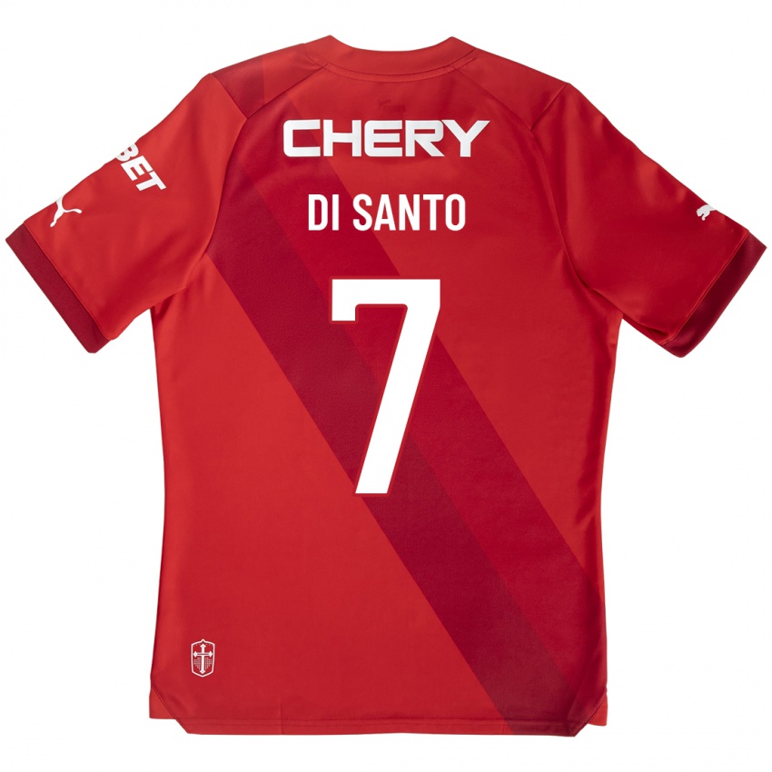 Homem Camisola Franco Di Santo #7 Vermelho Alternativa 2023/24 Camisa