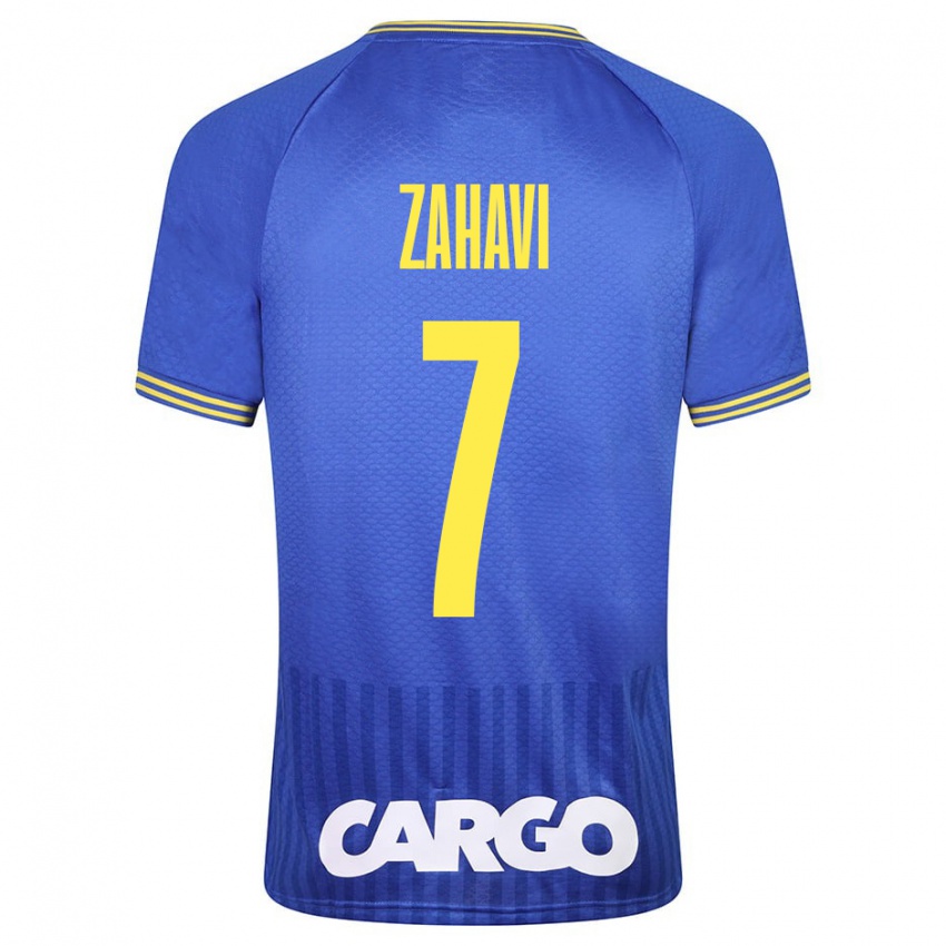 Homem Camisola Eran Zahavi #7 Azul Alternativa 2023/24 Camisa