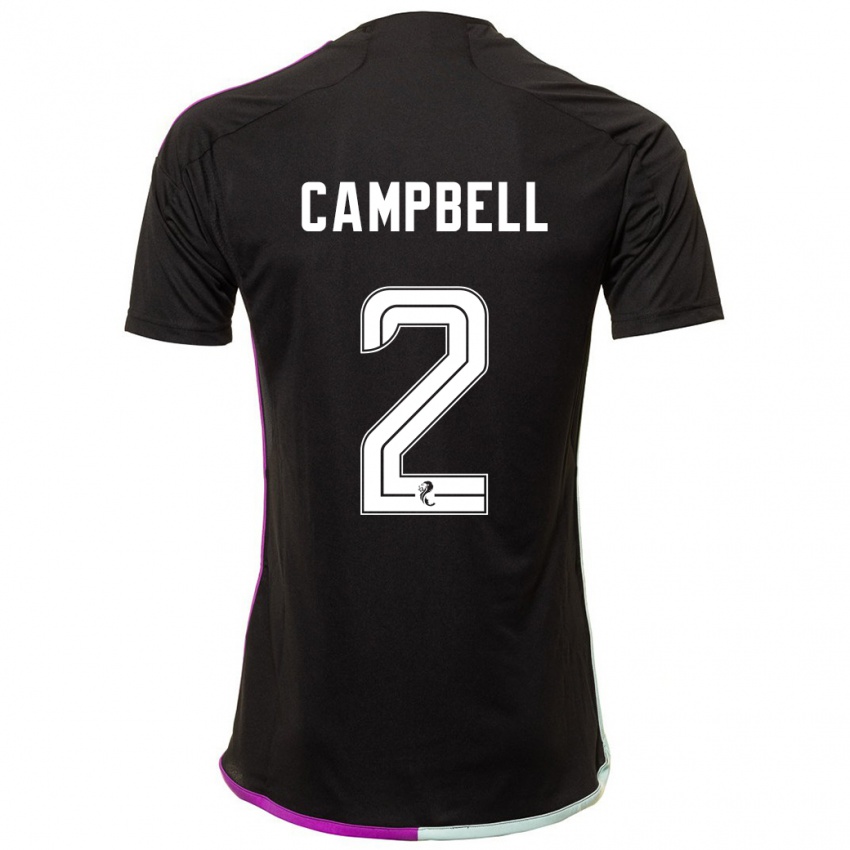 Homem Camisola Loren Campbell #2 Preto Alternativa 2023/24 Camisa