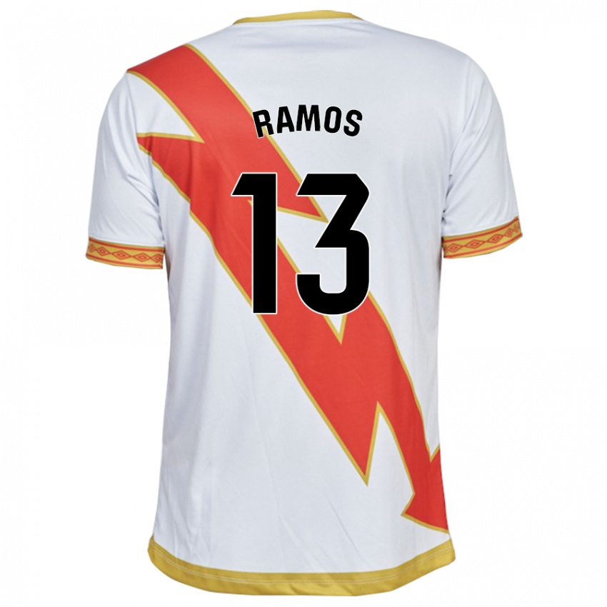 Mulher Camisola Mario Ramos #13 Branco Principal 2023/24 Camisa