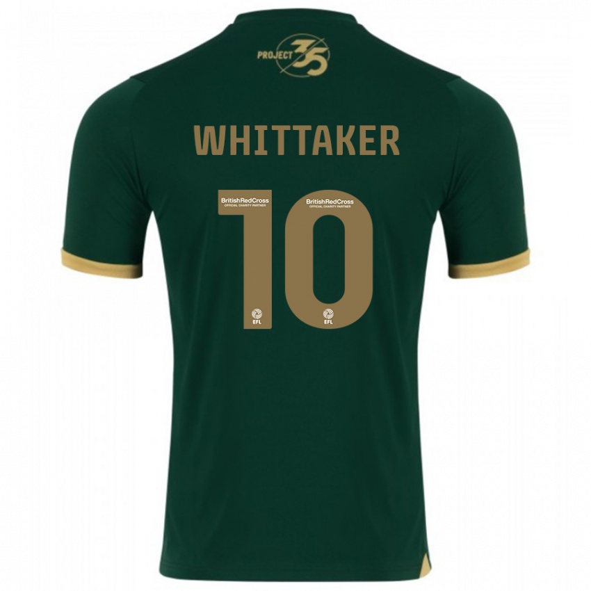 Mulher Camisola Morgan Whittaker #10 Verde Principal 2023/24 Camisa