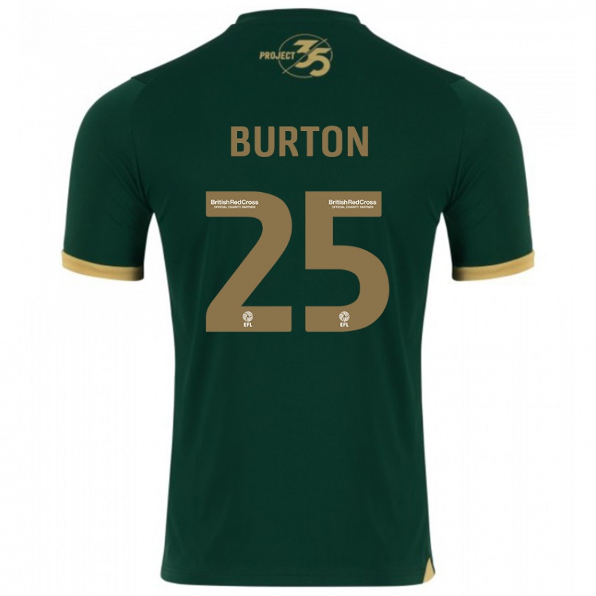 Mulher Camisola Callum Burton #25 Verde Principal 2023/24 Camisa