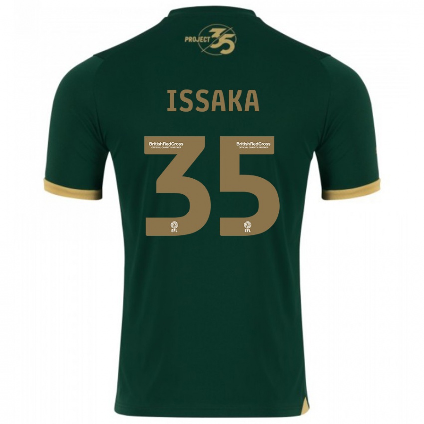 Mulher Camisola Freddie Issaka #35 Verde Principal 2023/24 Camisa