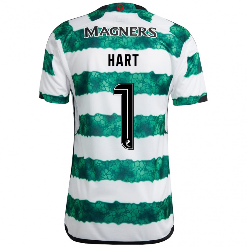 Mulher Camisola Joe Hart #1 Verde Principal 2023/24 Camisa