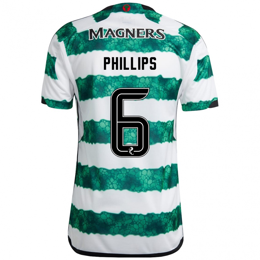 Mulher Camisola Nathaniel Phillips #6 Verde Principal 2023/24 Camisa