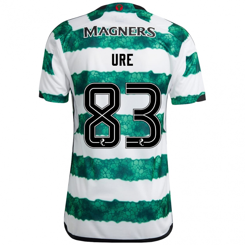 Mulher Camisola Kyle Ure #83 Verde Principal 2023/24 Camisa