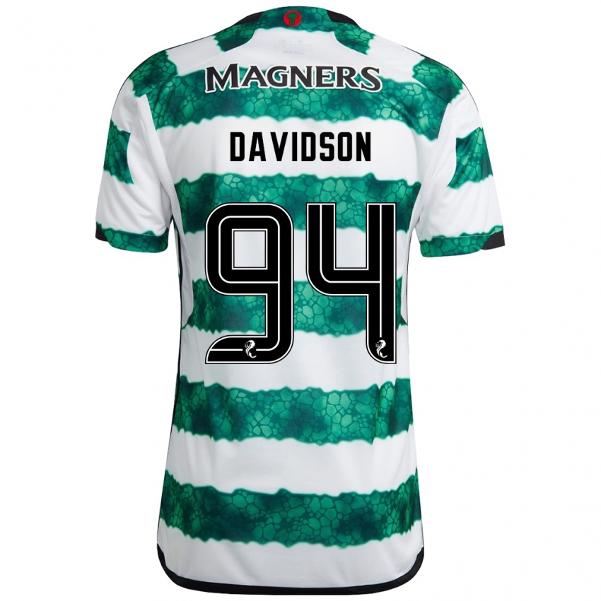 Mulher Camisola Bruno Davidson #94 Verde Principal 2023/24 Camisa