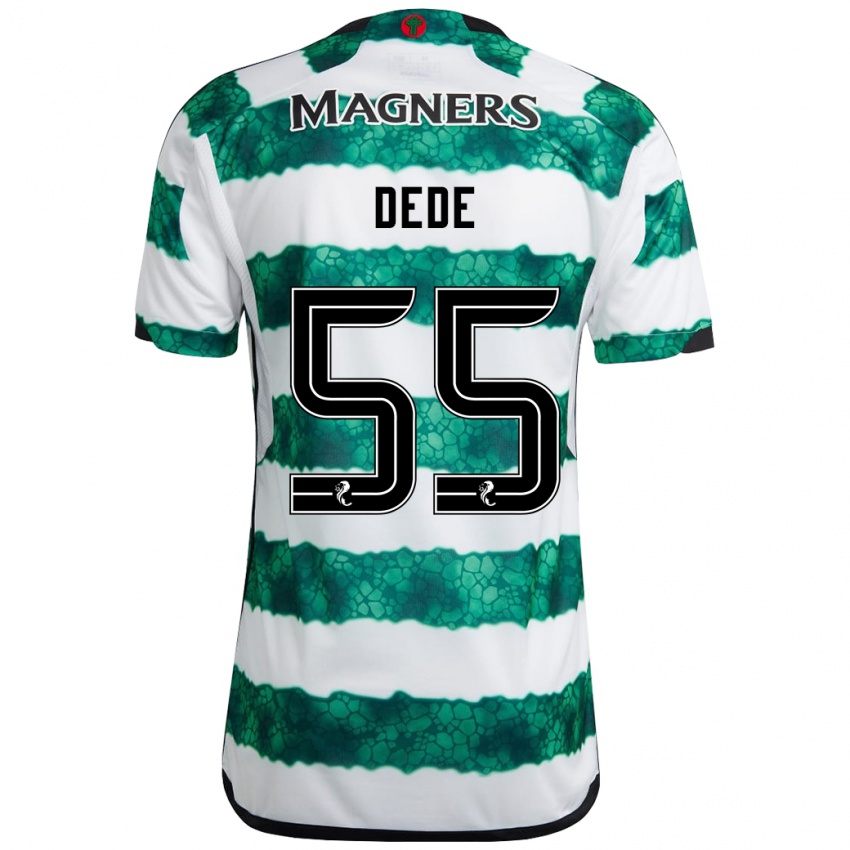 Mulher Camisola Josh Dede #55 Verde Principal 2023/24 Camisa