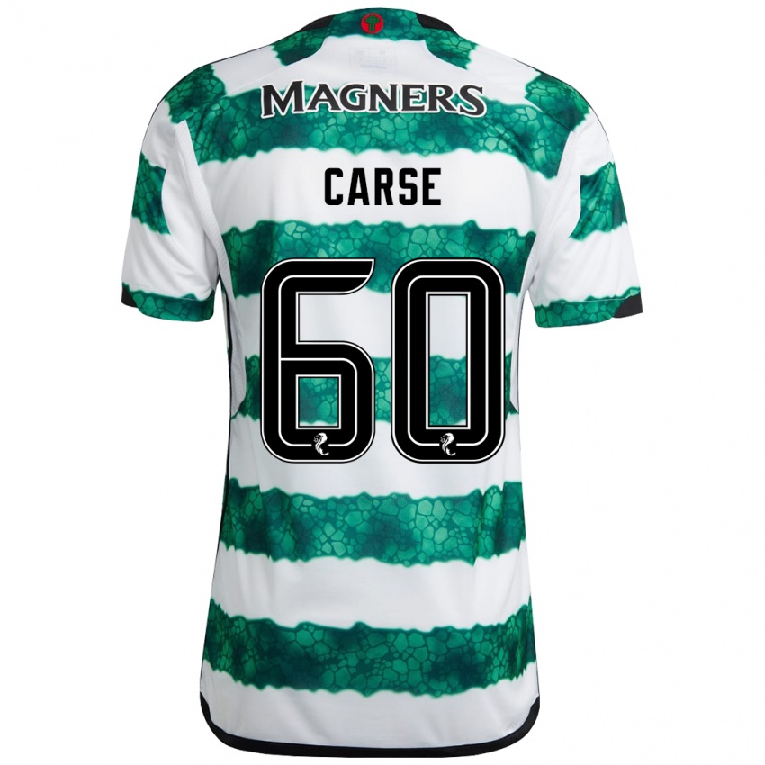 Mulher Camisola Mackenzie Carse #60 Verde Principal 2023/24 Camisa