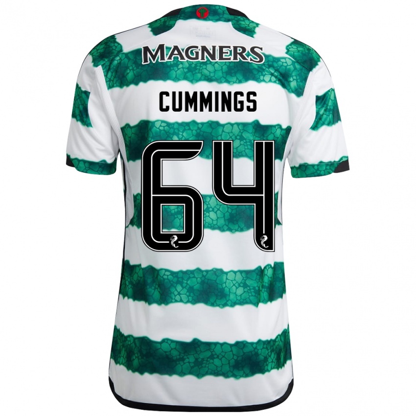 Mulher Camisola Daniel Cummings #64 Verde Principal 2023/24 Camisa